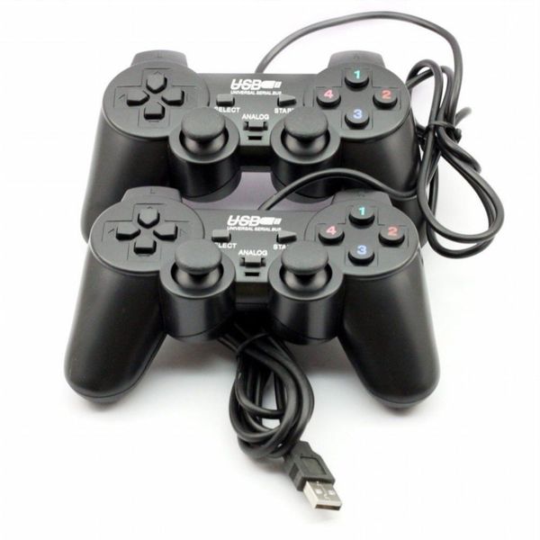Double Shock Twin PC/Laptop USB Controller - Gaming Joystick Controller