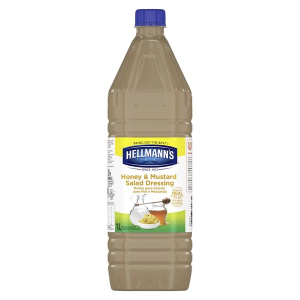 Hellmann's Honey &amp; Mustard Salad Dressing - 1 L