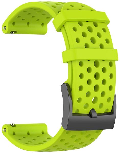 Silicone Mesh Strap Compatible with Suunto 9-Green