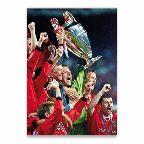 Man United UCL Victory Poster - A1