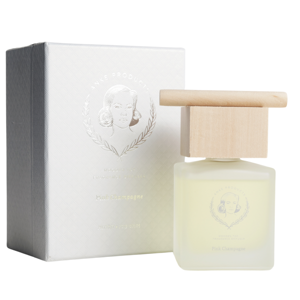 Anke Products - Pink Champagne Wooden Top Diffuser Gift Box 160ml