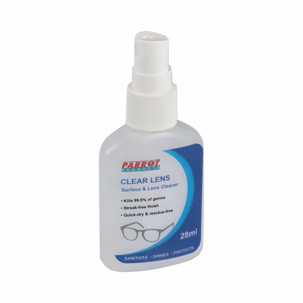 Parrot Products Clear Lens/ Screen Cleaning Fluid 28ml -Uncarded (Box of 6)