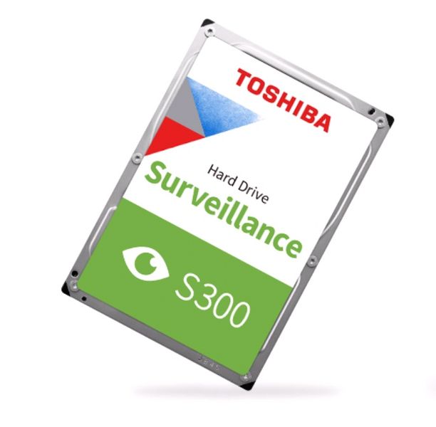 Toshiba S300 Surveillance Internal Hard Drive 2TB - Silver