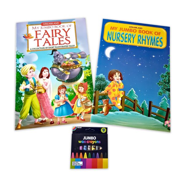 Educat Jumbo Fairy Tale &amp; Nursery Rhymes Book Set
