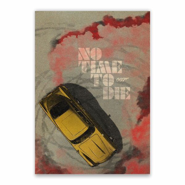 No Time To Die 007 Poster - A1