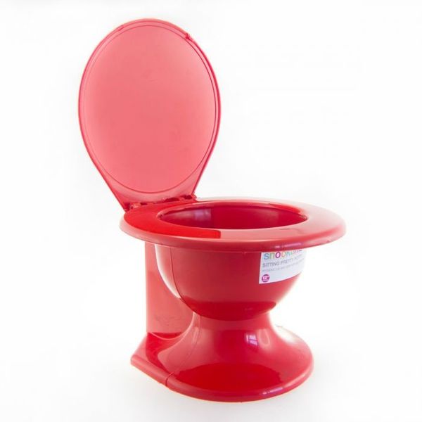 Sitting Pretty Potty - Red image