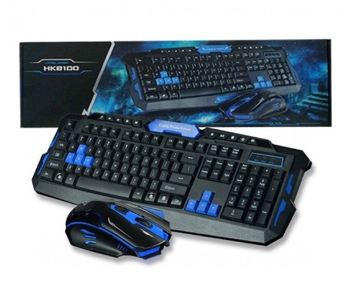 Wireless Keyboard &amp; Mouse Combo 2.4GHz - HK8100