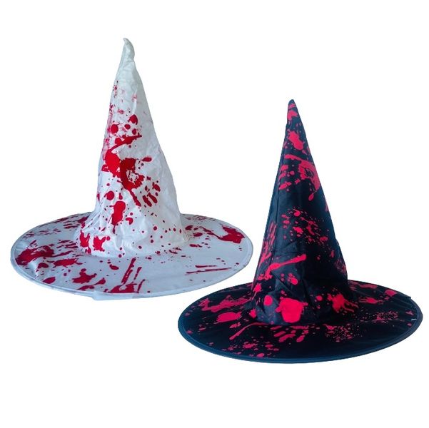 Halloween Dress Up Bloody Hands Witch Hats (Set Of 2)