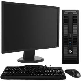 HP ProDesk 600 G1 Intel i5, 4th Gen Desktop PC with 19