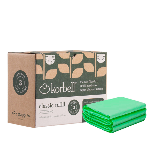 Korbell Classic Eco Refill Liners - 3 Pack (16L)