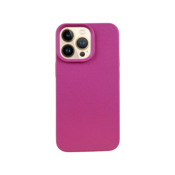 Plain Ultra-Slim Phone Case Compatible With iPhone 13 Pro - Pink