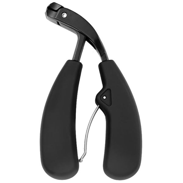 Health Beauty Heavy Duty Thick Toenails Curved Balck Nail Clipper (10.3cm)
