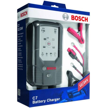 Bosch Automatic Battery Charger C7 12/24V | Buy Online in South Africa |  
