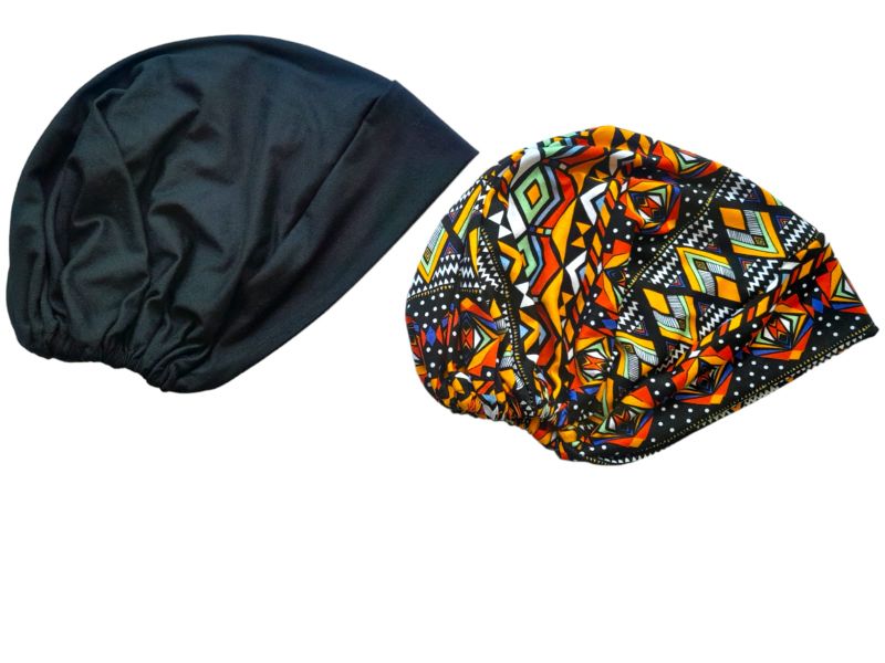 Under Cap - Multi Coloured and Black - 2 Pack