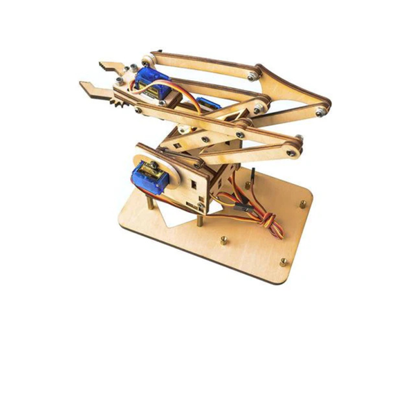 HKD Economical 4-DOF Robotic Gripper Arm Kit with 4 SG90 Servos