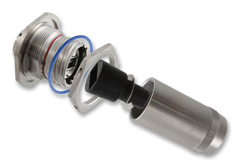 Amphenol Socapex (USBFTV7PE1N) USB Adapter, USB 2.0, IP67