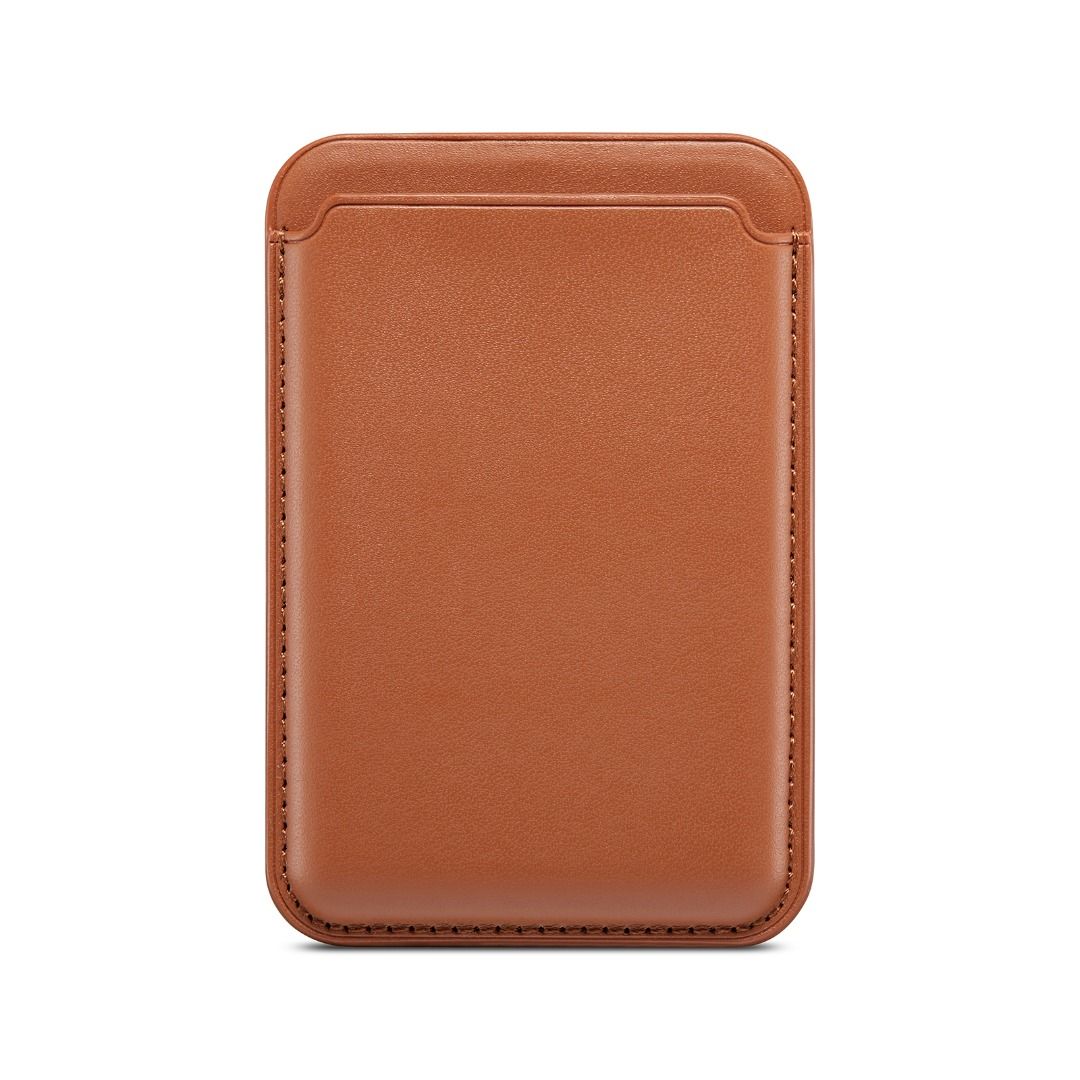 Leather Cell Phone Card Holder - Brown | Buy Online in South Africa ...