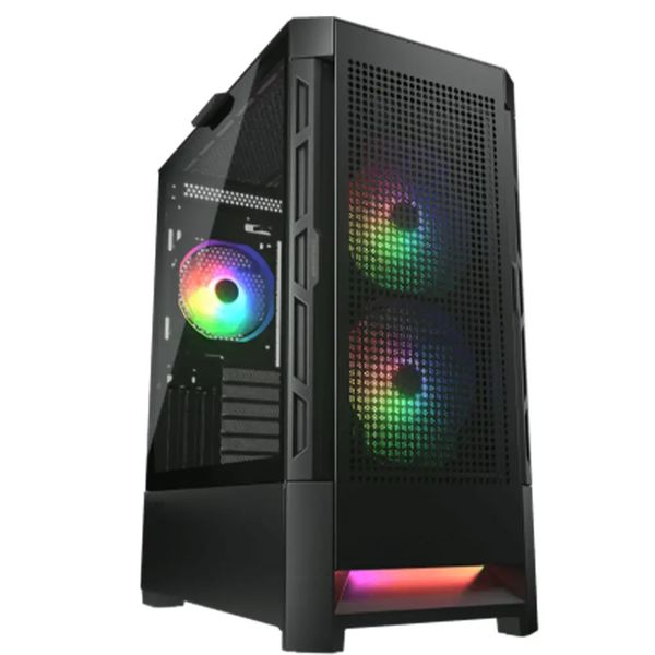 Cougar Duoface RGB Mid-Tower Gaming Case - White