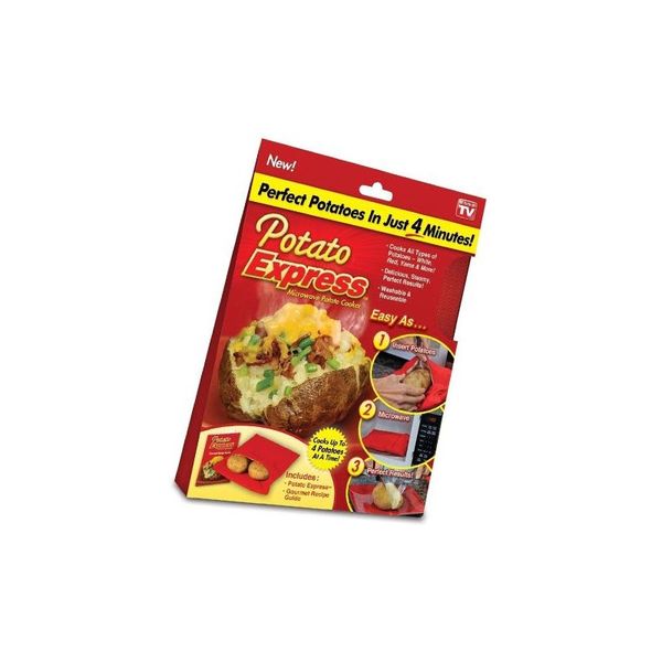 Potato Express Microwave Potato Cooker