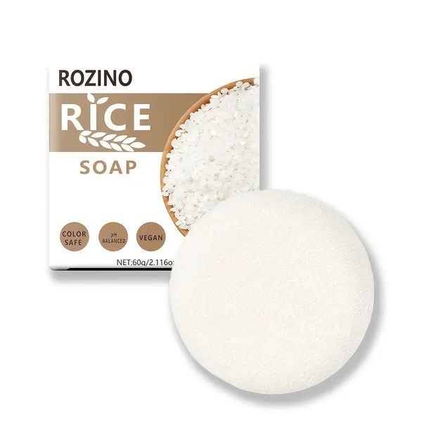 Rozino Rice Shampoo/Soap Bar - 60g