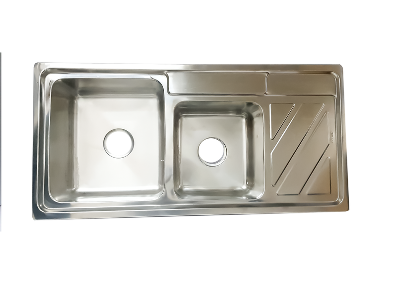 Sillago Anfisa Double Bowl With Side Kitchen Sink
