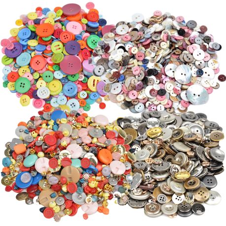 Craft Multi Use Scrapbooking Clothing Embellishment Buttons Set Of 600, Shop Today. Get it Tomorrow!