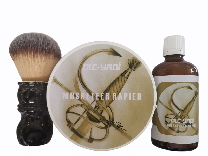 Shaving soap &amp; Aftershave splash &amp; shaving brush combo.