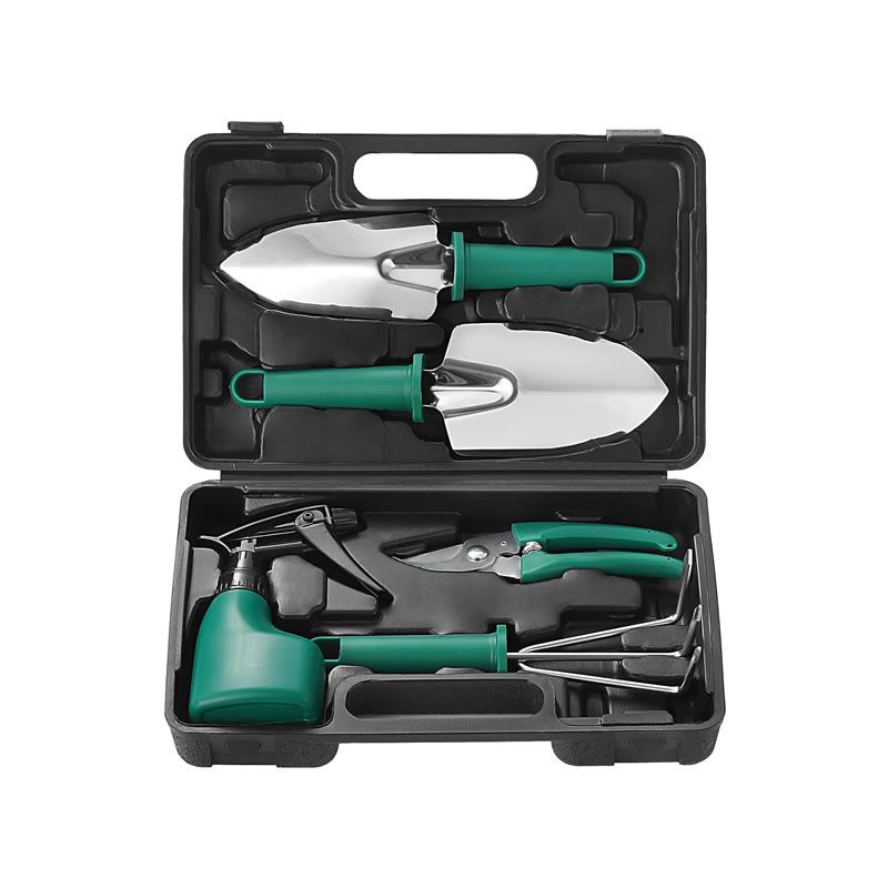 5 Piece Garden Tools With Carrying Case