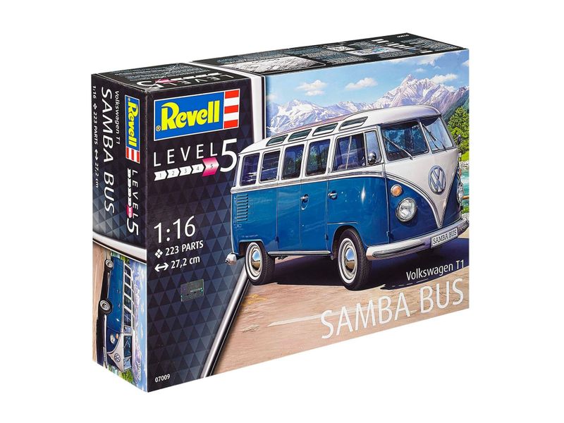 Revell 1/16 Volkswagen T1 "Samba Bus" Plastic Model Kit