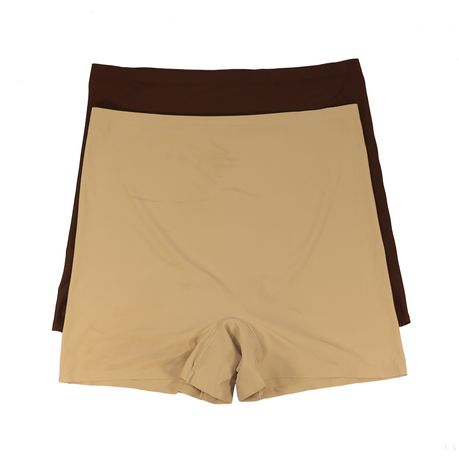 Boy Shorts Underwear for Women - Ladies No Show Seamless Boyshorts Panties Boxer  Briefs Pack, Comfort Flex Waistband Stretch 