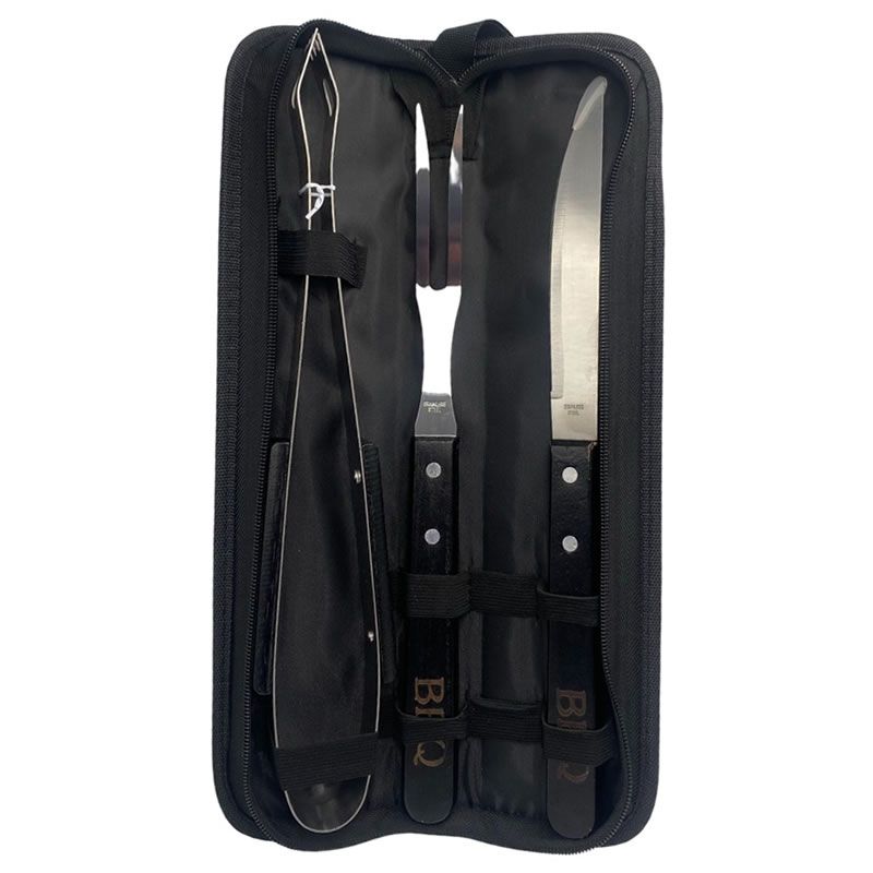 3 Piece Stainless Steel Braai Utensil Set TI-83 | Shop Today. Get it ...