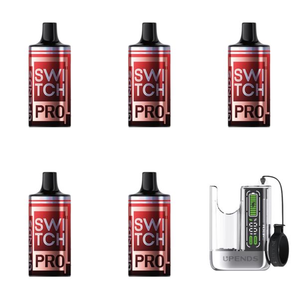 Upends Switch Pro 12k Pod -Strawberry Raspbery Cherry (Pack of 5 + Battery)
