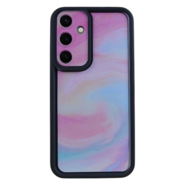 Tie-Dye Shockproof Case Compatible With Samsung Galaxy S24 Ultra - Pink