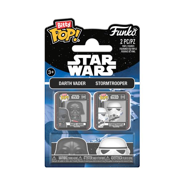 Funko Bitty Pop! Star Wars: Darth Vader &amp; Stormtrooper - 2Pack