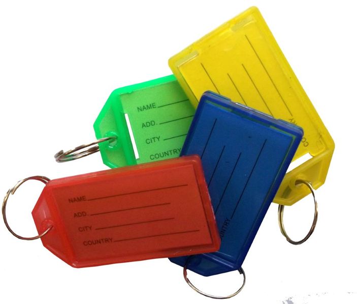 Croxley Deluxe Keyrings (Tub of 50)