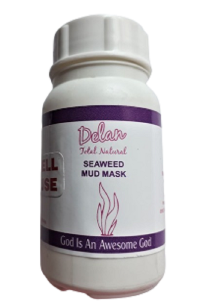 Delan Seaweed Mud Mask for Smooth, Pores Minimizing, Even Complexion