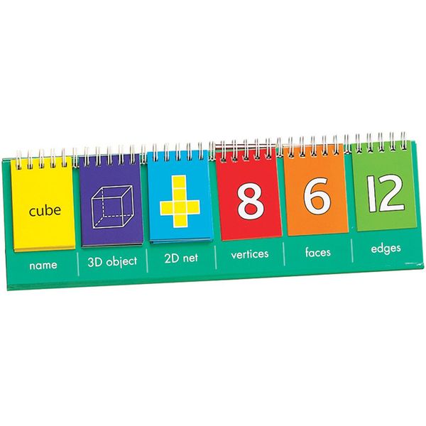 EDX Education Flip Chart 2D/3D Geoshapes Demo Single