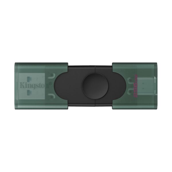 Kingston DataTraveler Duo 128GB USB Flash Drive | USB Type-A and USB Type-C