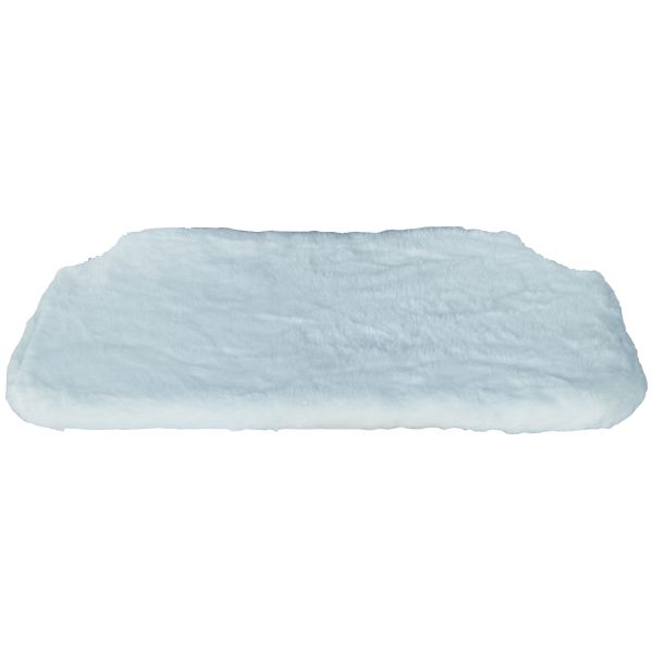 A Plush Cover For The ZaFlip Foldable Cat Bed - White