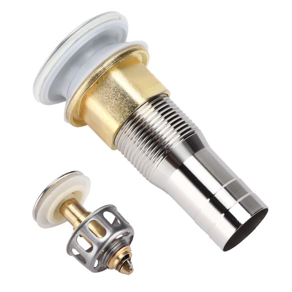 RV Stainless Steel Floor Drain with Bouncing Plug