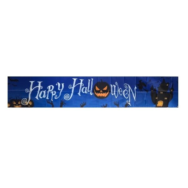 Large Halloween Material Banner - 300cm x 50cm