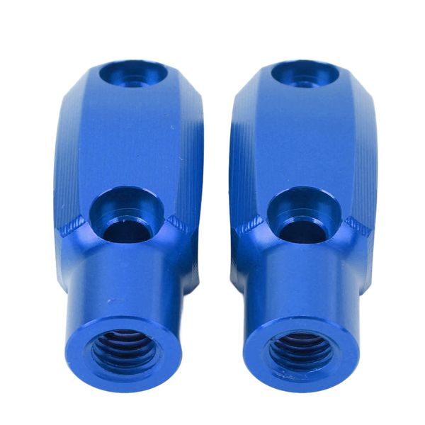 Motorcycle Mirror Mount F900XR G310R Blue 1 Pair