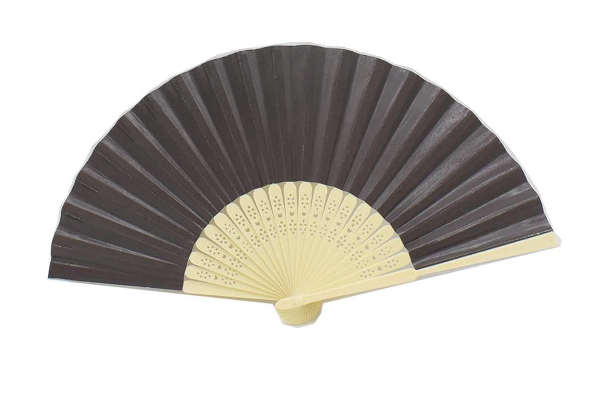 Bestby - 12pcs Paper Folding Hand Fans for Party Decoration DIY or Props