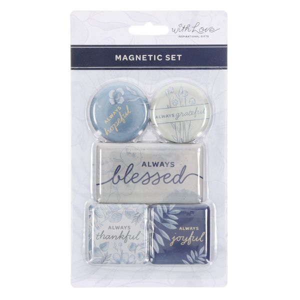 Five-Piece Magnetic Set - Always Blessed
