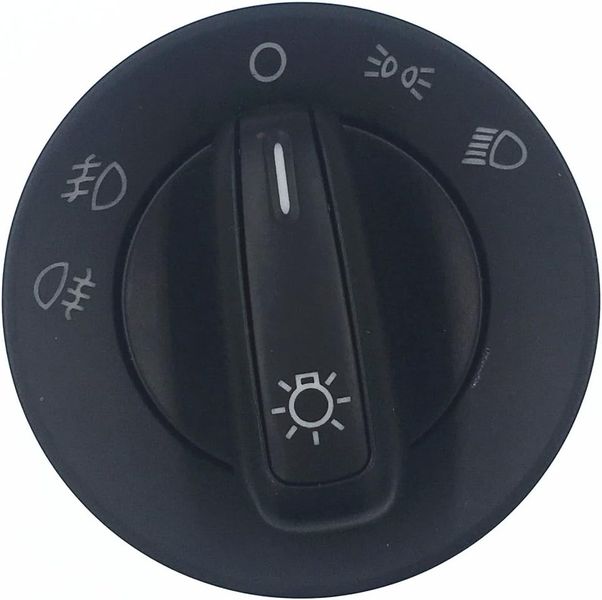 Headlight Control Switch compatible with VW Polo 6R UP Seat Mii Transporter 6R0941531E