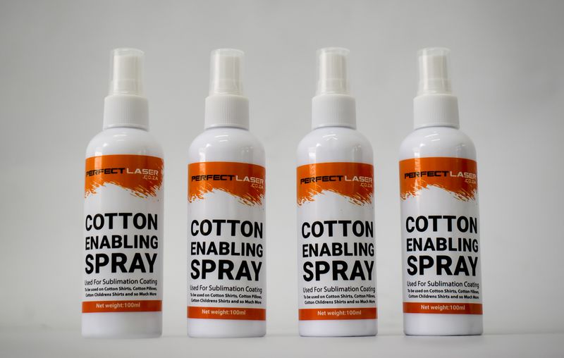 Sublimation - Cotton Enabling Spray 100ml (4 pack)
