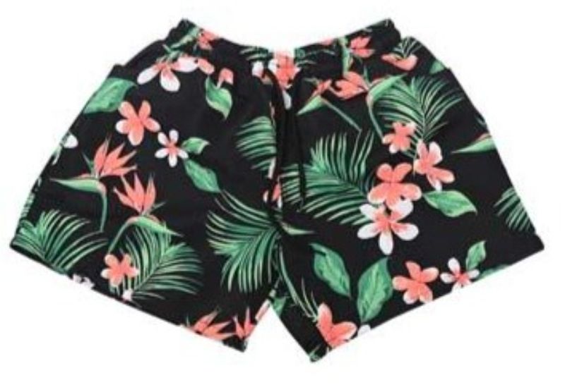 Matching Boys Tropical Swim Shorts