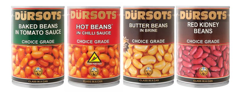 Dürsots Beans Assorted Pack of 8 x 410g