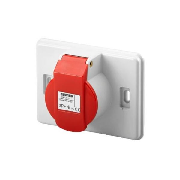 Gewiss - 16A 3P+E 400V IP44 Socket Outlet