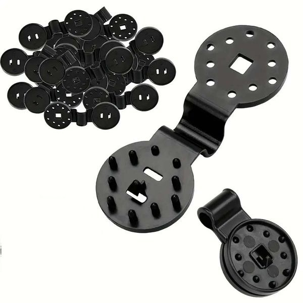 100Piece Durable PP Sunshade Net Clips Waterproof Snap Hooks -YKR041